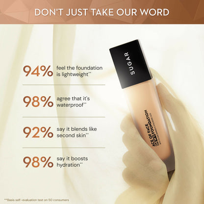 Sugar Ace Of Face Dewy Foundation - 20 Galao