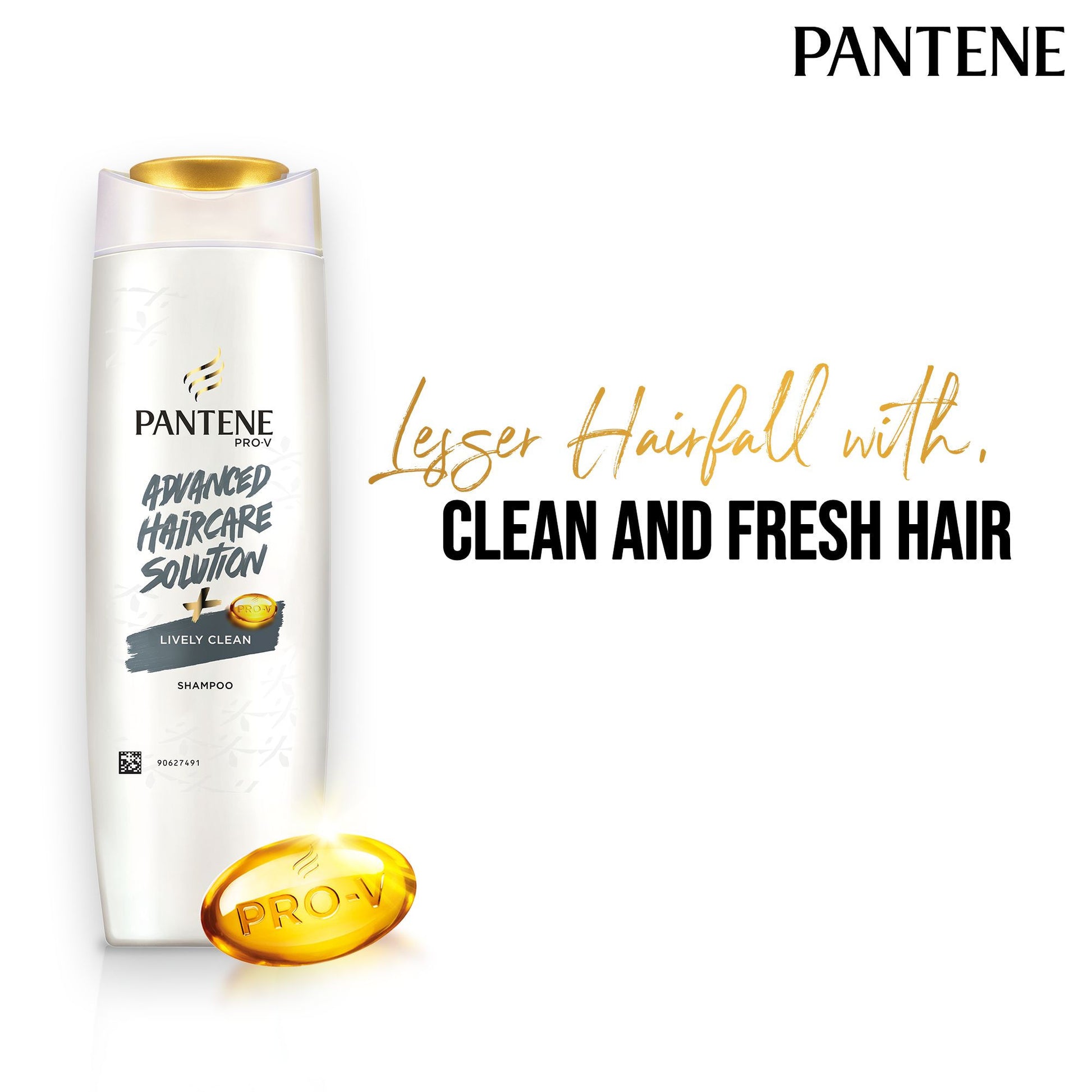 Pantene Advanced Hair Care Solution Lively Clean Shampoo