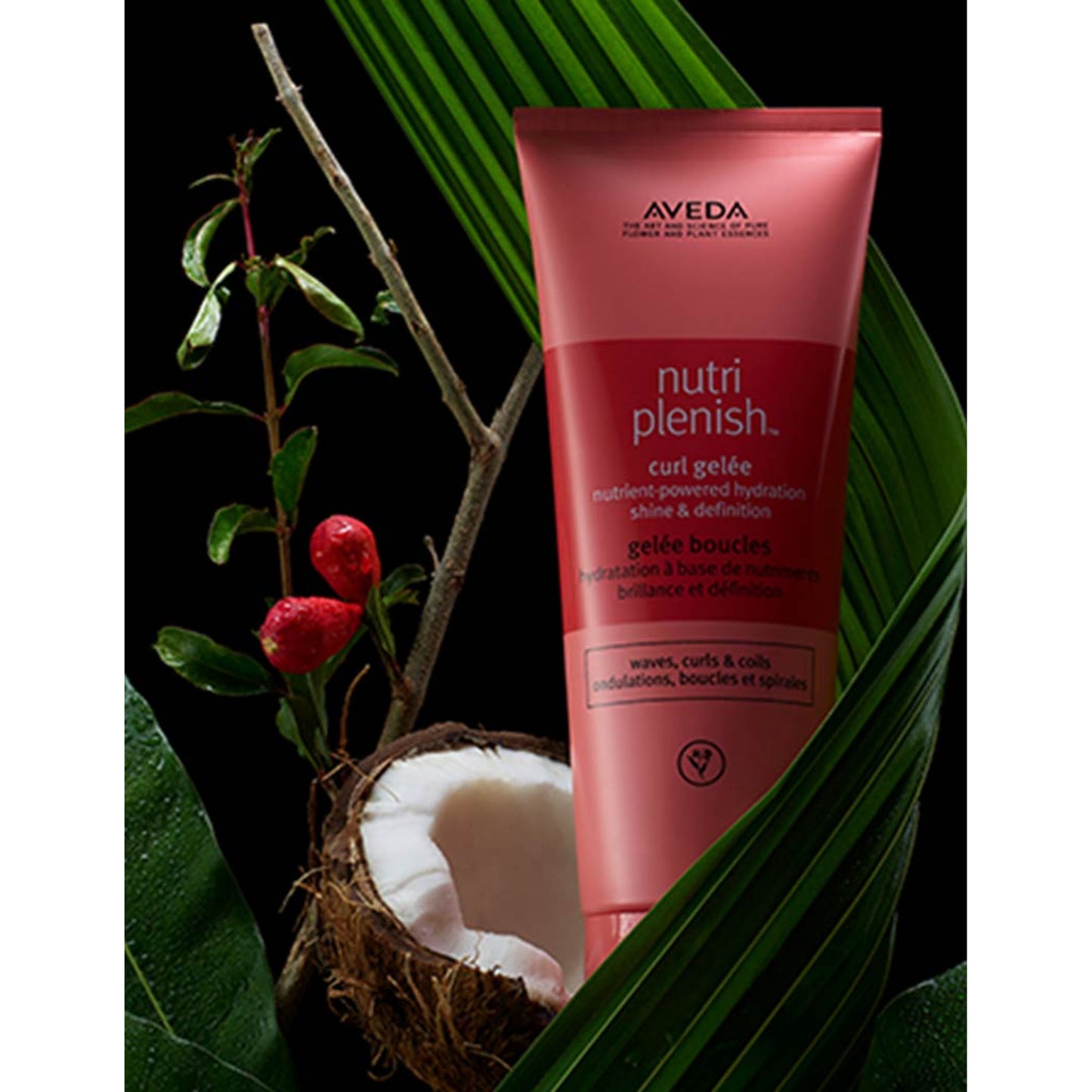 Aveda Nutriplenish Hydrating Gel for Curly Hair - Defines Curls & Smooths Frizz