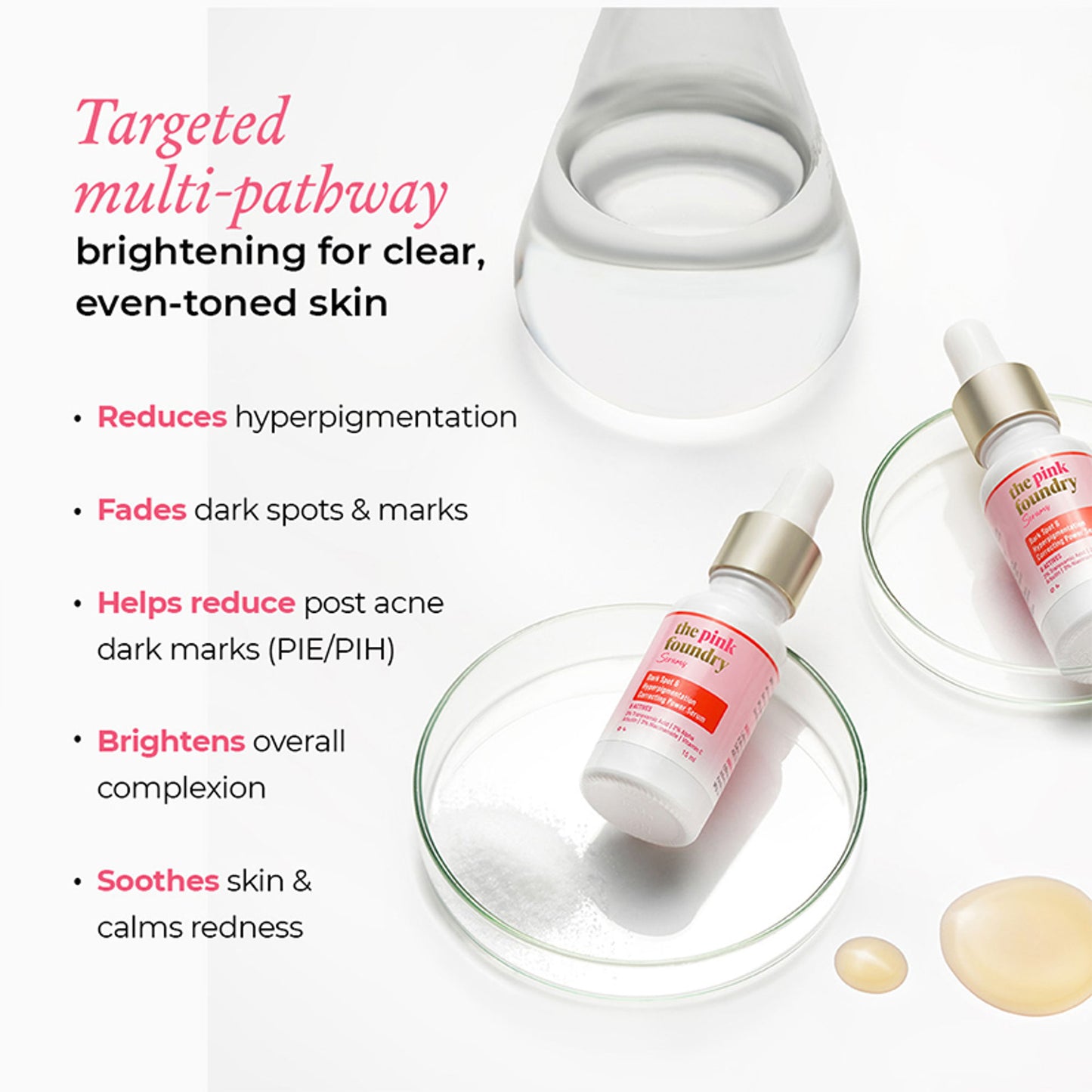 The Pink Foundry Dark Spot & Hyperpigmentation Face Serum