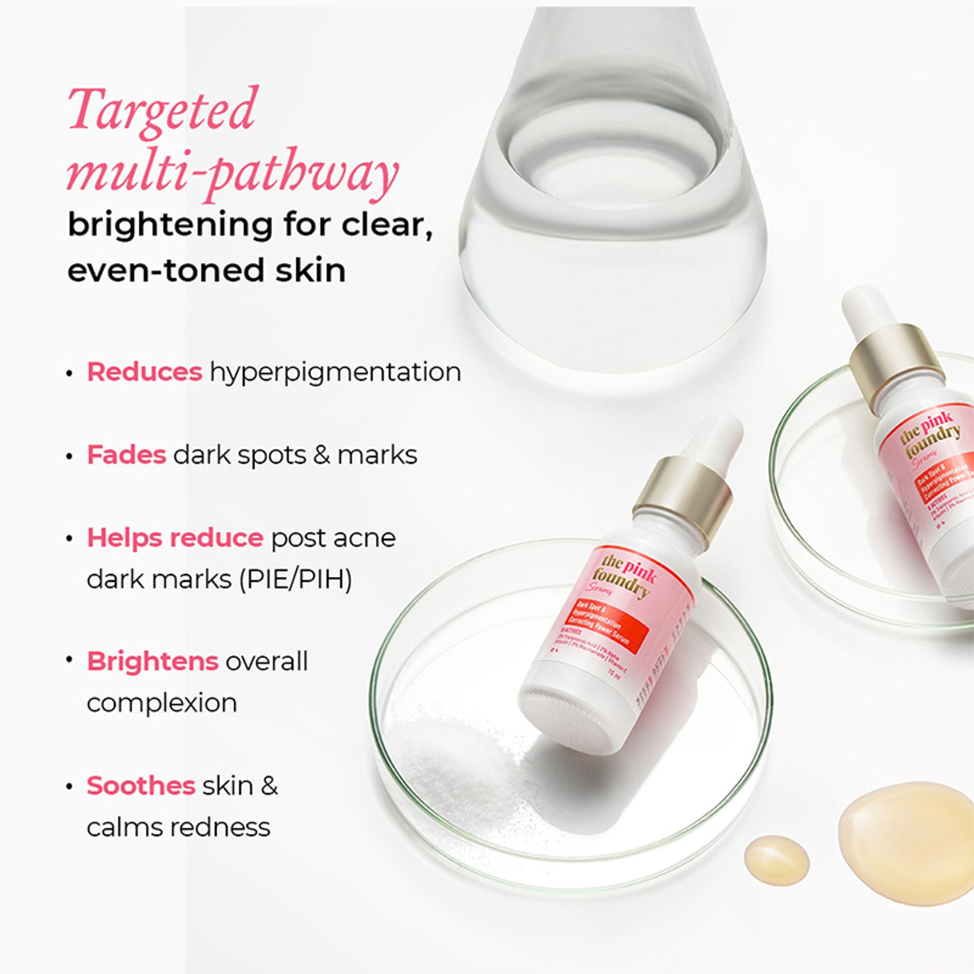 The Pink Foundry Dark Spot & Hyperpigmentation Face Serum
