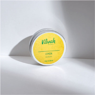 VILVAH Grapefruit Lips Balm for Dry Damaged & Chapped Lips Enriched With Shea Butter & Beeswax - Lemon