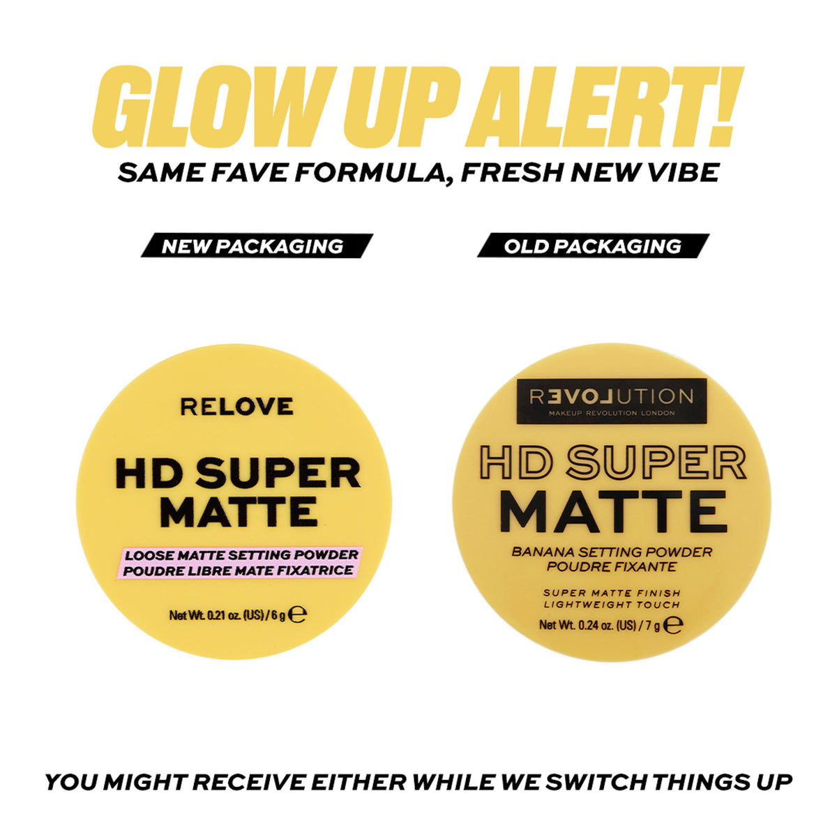 Relove Super HD Matte Banana Powder
