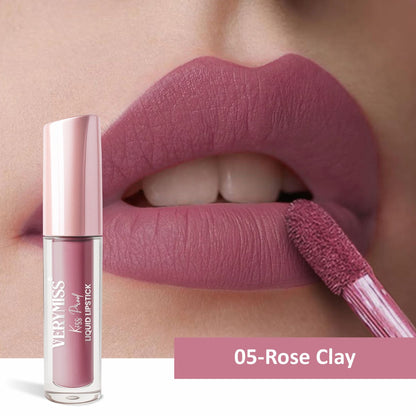 VERYMISS Kiss Proof Liquid Lipstick - 05 Rose Clay