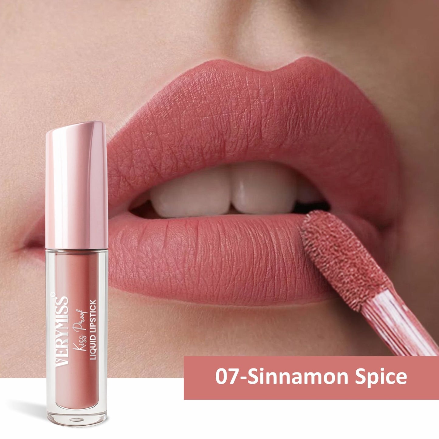 VERYMISS Kiss Proof Liquid Lipstick - 07 Sinnamon Spice