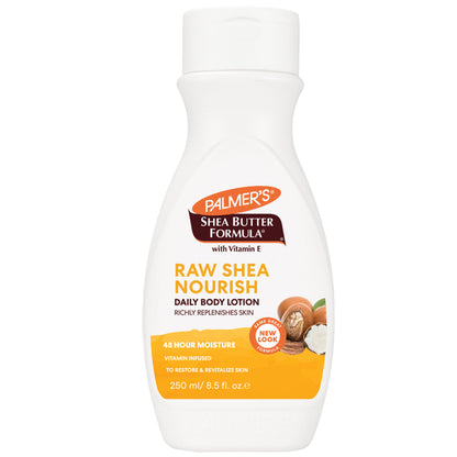 Palmer's Raw Shea Body Lotion For Moisturizing Dry Skin