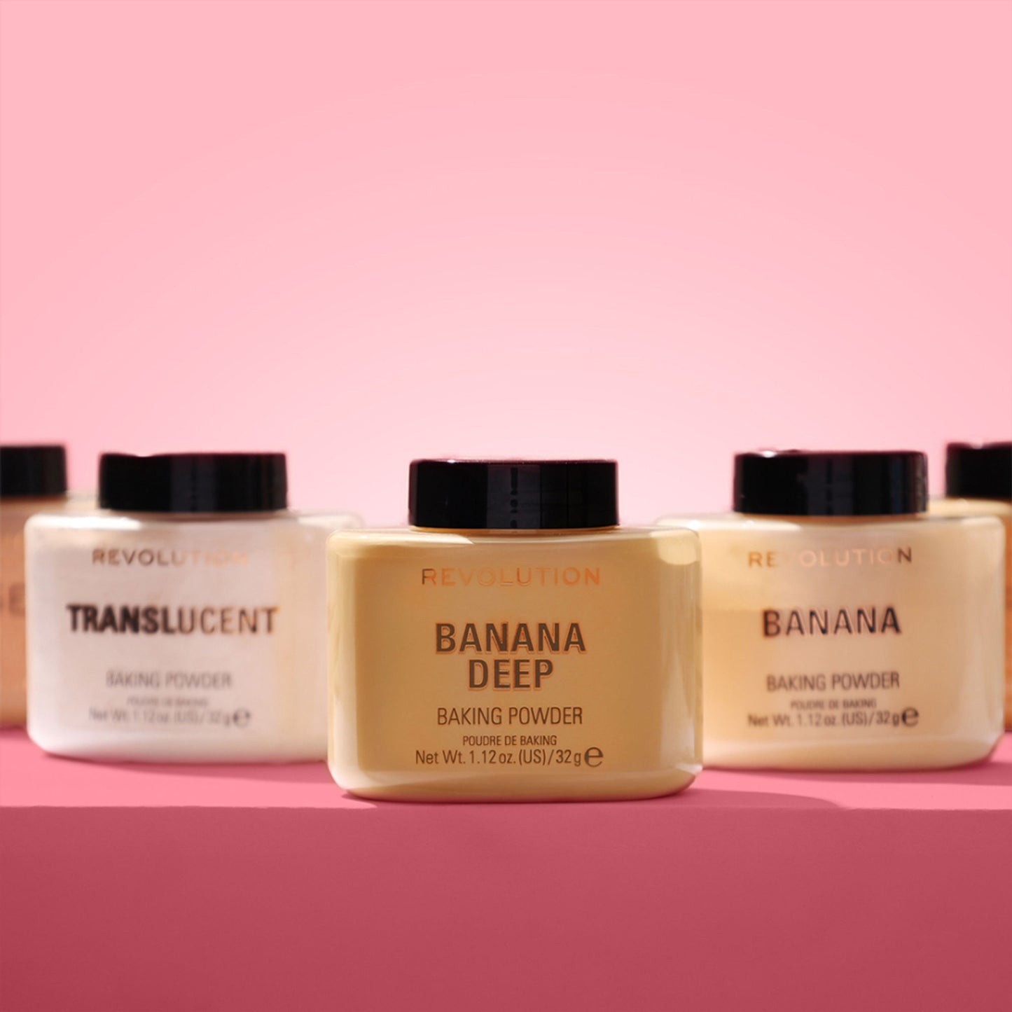 Makeup Revolution Banana Brighten Baking Powder - Yellow