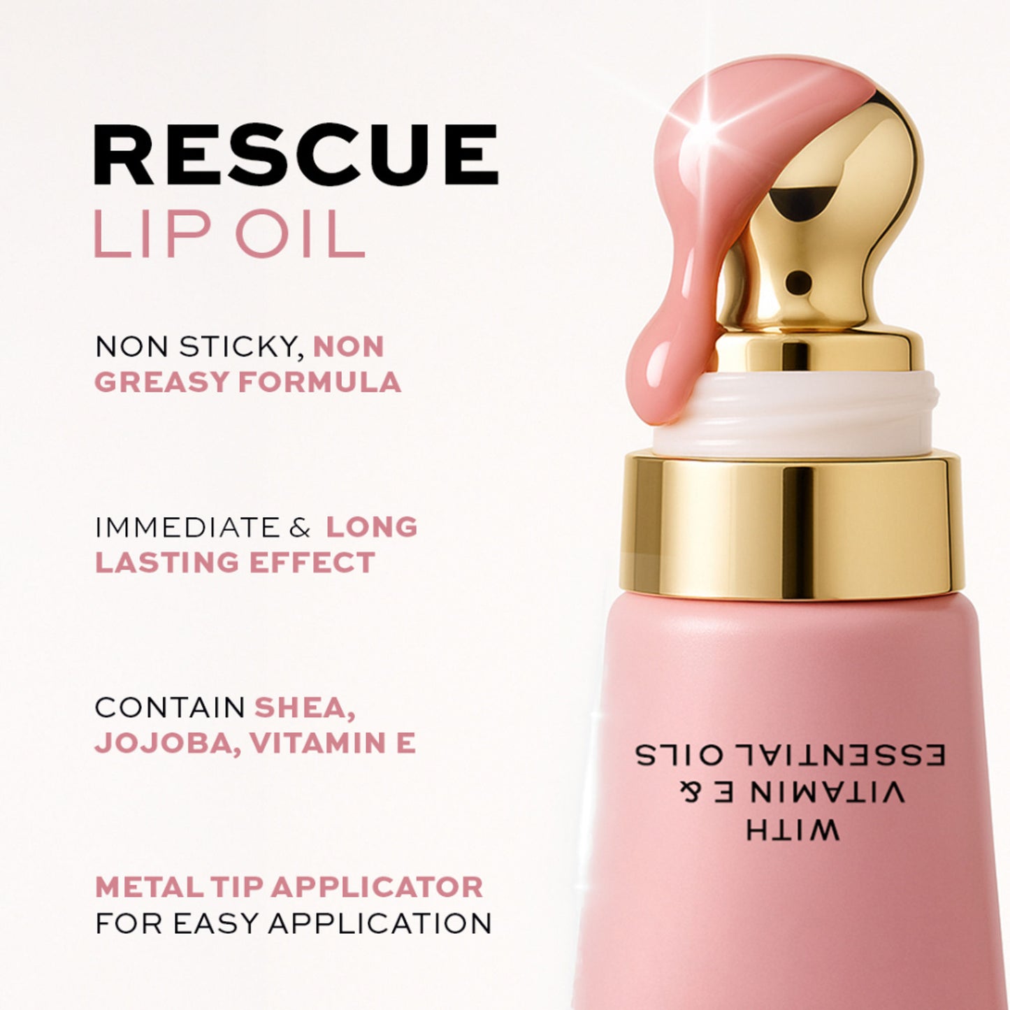 Revolution Pro Rescue Lip Oil - Peach