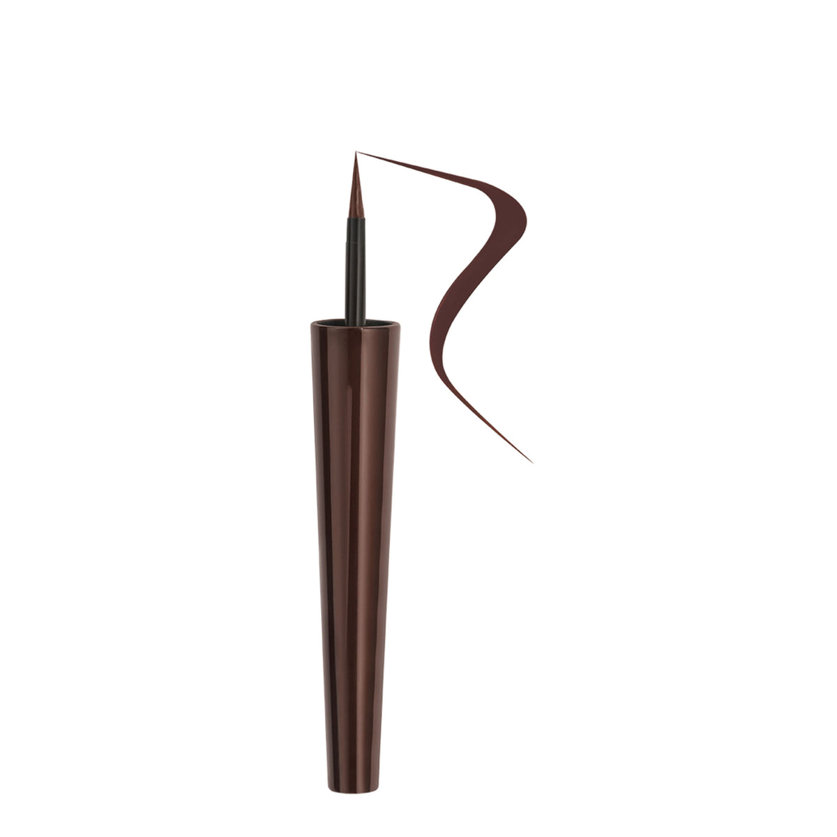 MAKE UP FOR EVER Aqua Resist Color Ink in Matte Wood, a waterproof eyeliner with a rich brown shade and precise applicator.