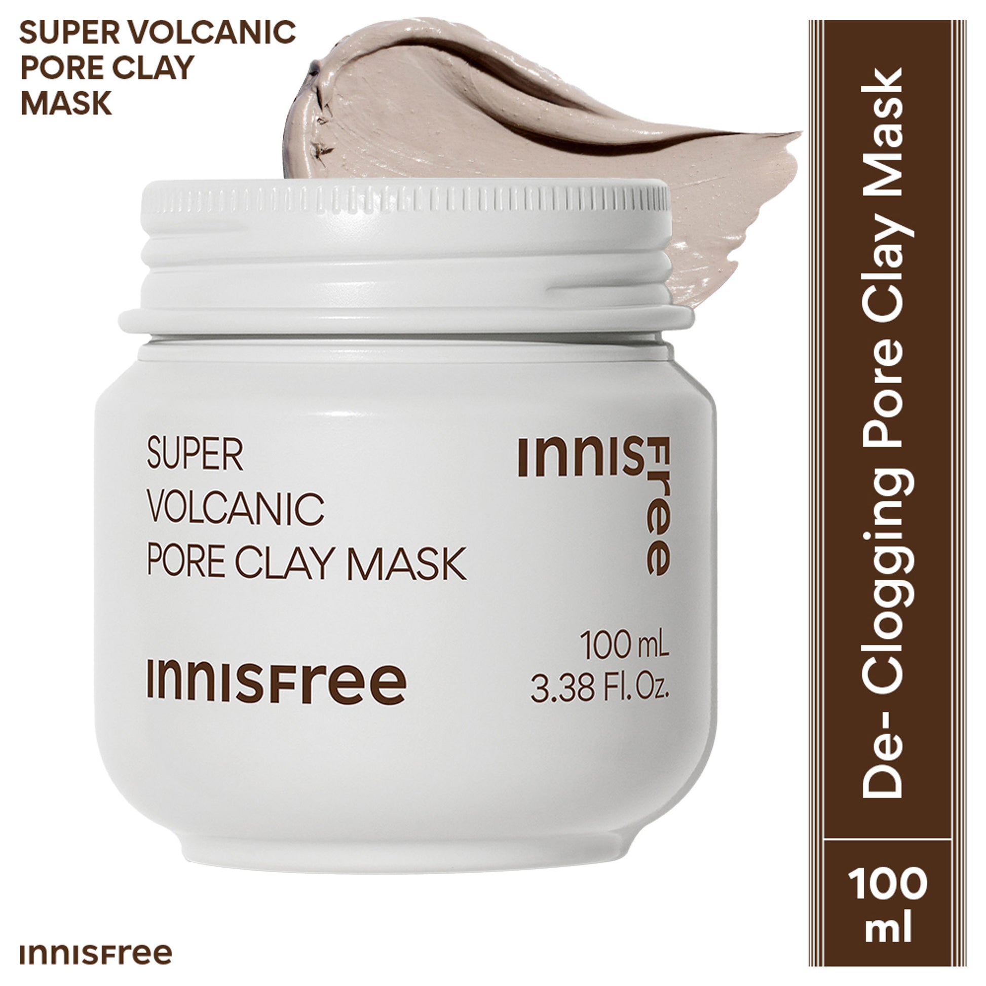 Innisfree Pore Clearing Clay Mask 2X With Volcanic Clusters