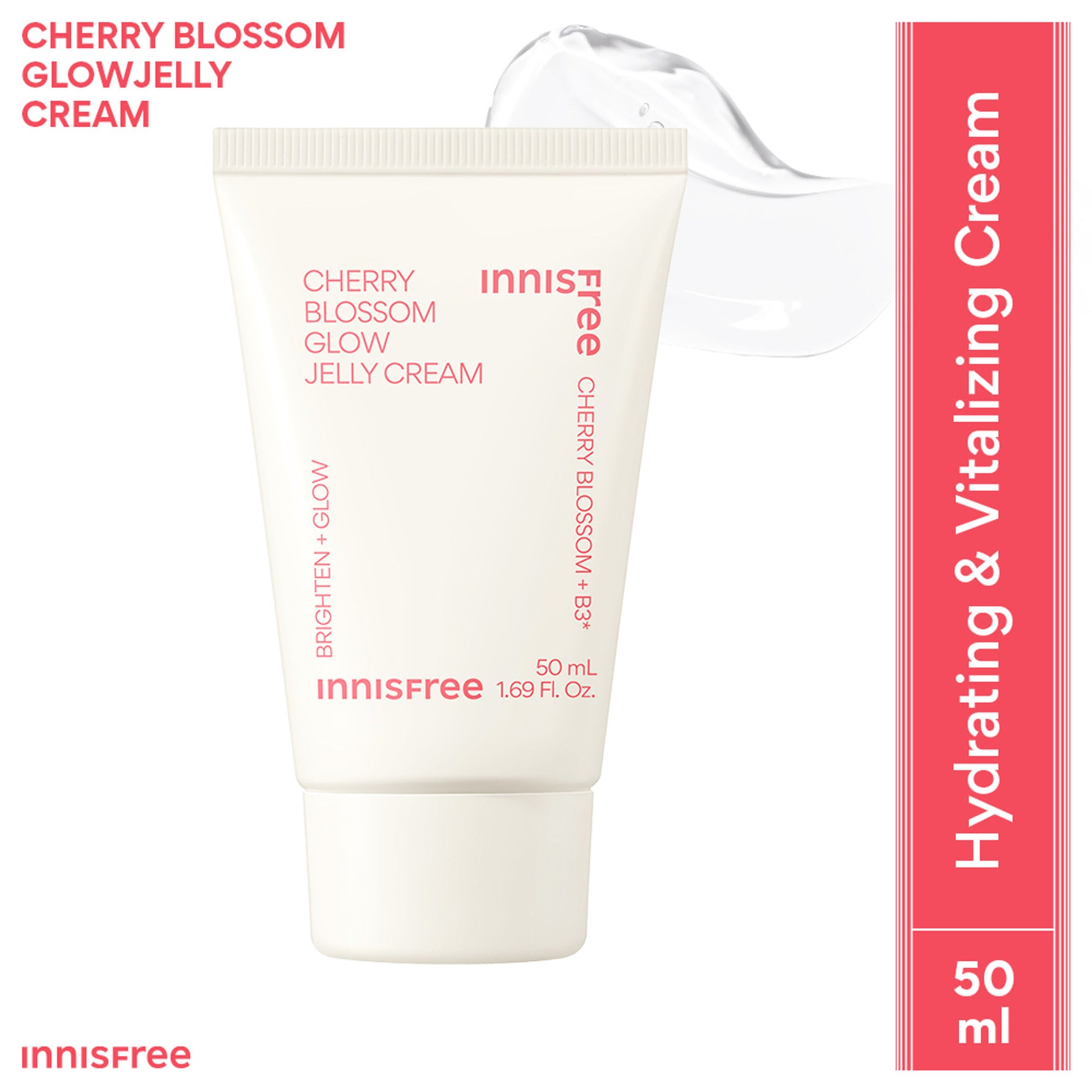Innisfree Jeju Cherry Blossom Jelly Cream - Brightening & Dewy Care