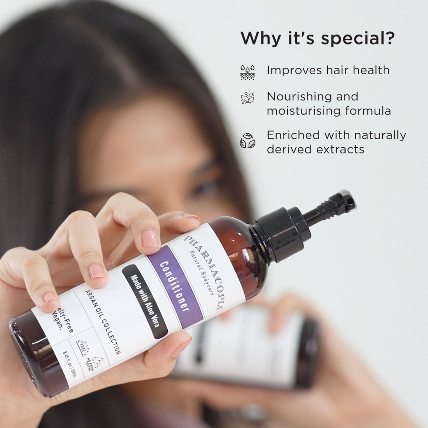 Kimirica Pharmacopia Argan Oil & Aloe Vera Organic Hair Conditioner