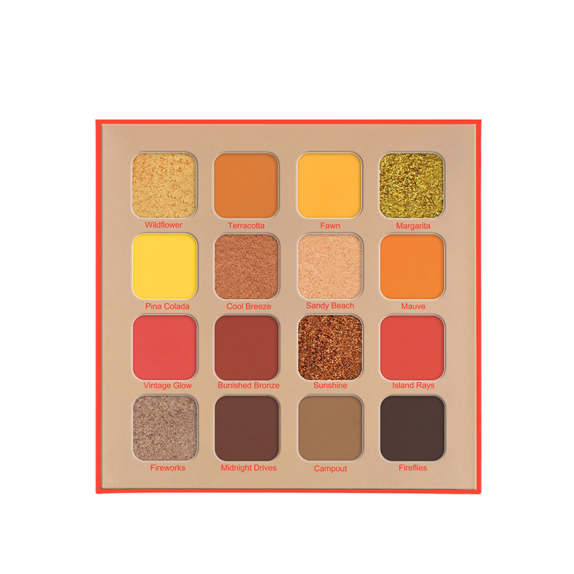 Daily Life Forever52 16 Color Eyeshadow Palette - Summer Breeze