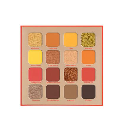 Daily Life Forever52 16 Color Eyeshadow Palette - Summer Breeze