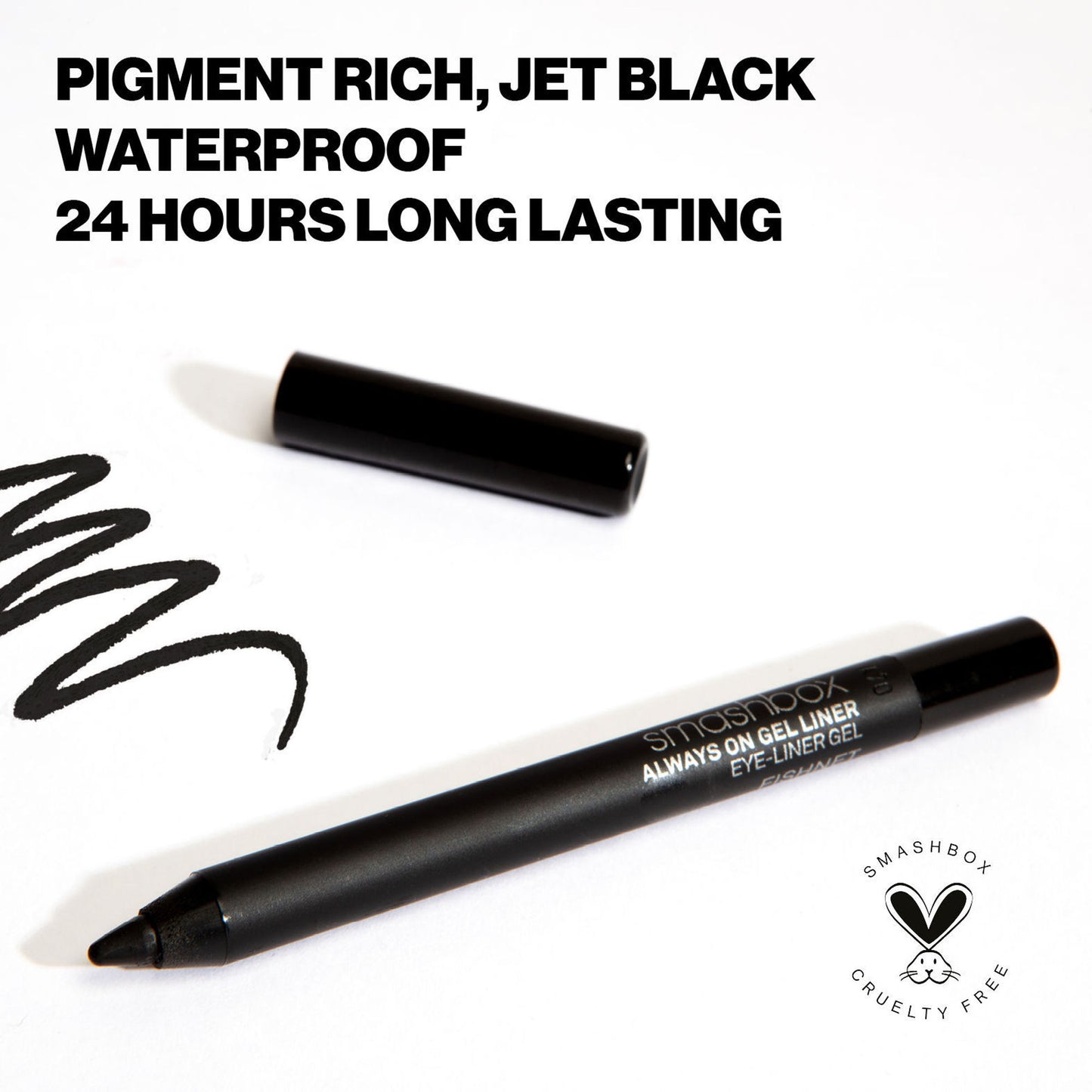 Smashbox Always On Gel Liner - Fishnet (Jet Black)