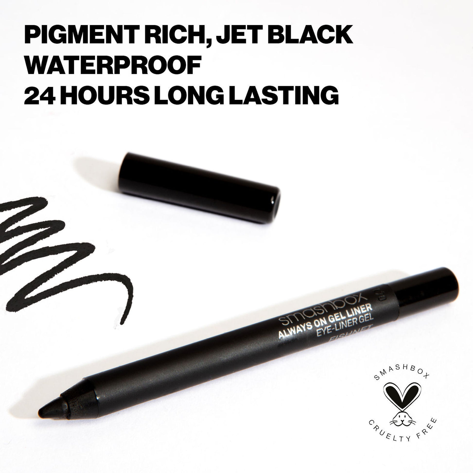 Smashbox Always On Gel Liner - Fishnet (Jet Black)
