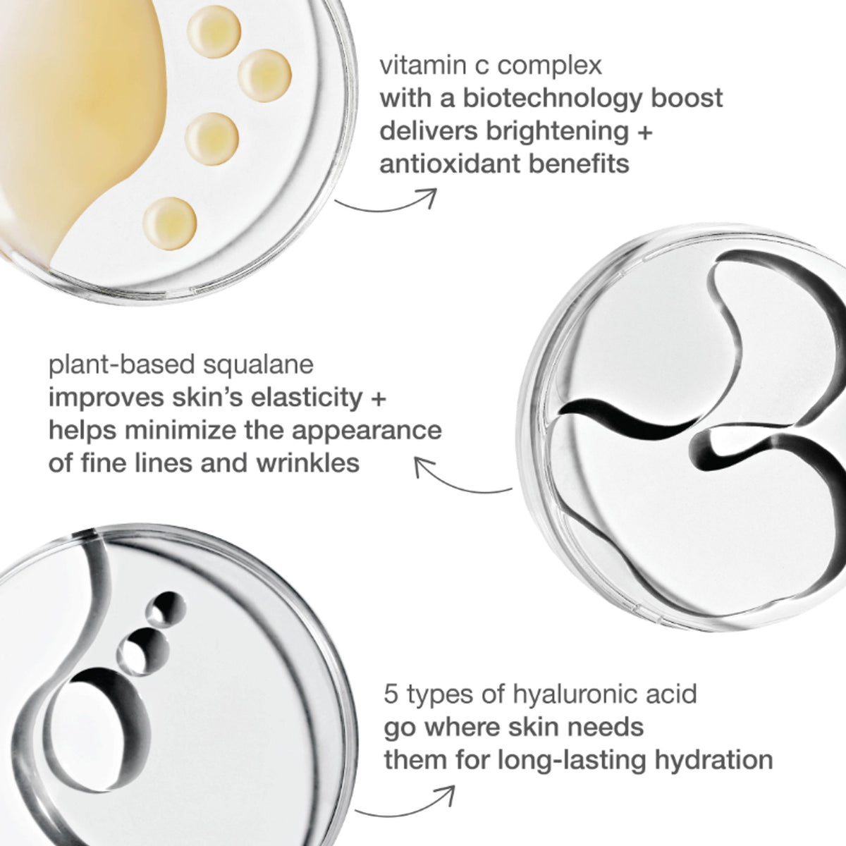 Dermalogica Biolumin-C gel face moisturizer with Vitamin C, hyaluronic acid, citrus oil, and aloe juice in a clear jar