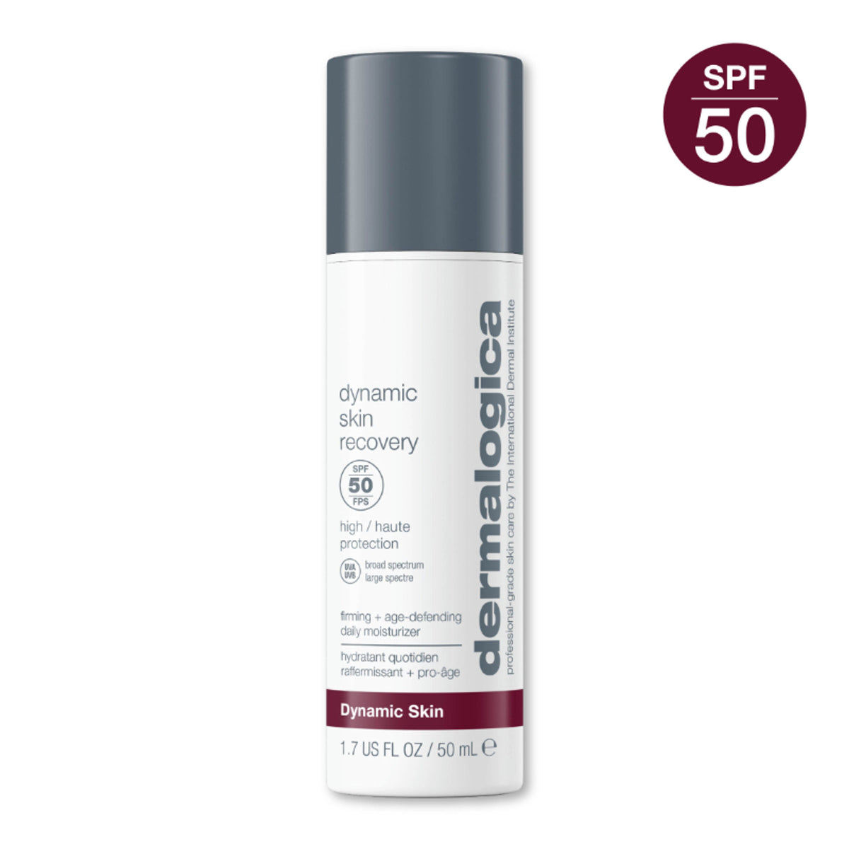 Dermalogica Dynamic Skin Recovery SPF 50 Face Moisturiser & Sunscreen With Oleosome Technology