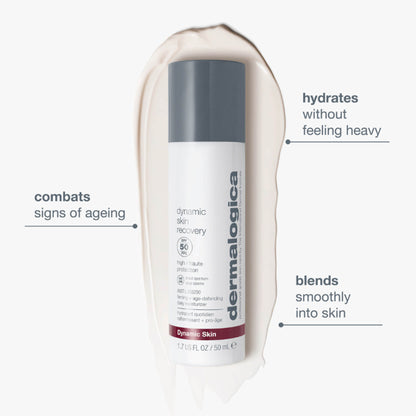 Dermalogica Dynamic Skin Recovery SPF 50 Face Moisturiser & Sunscreen With Oleosome Technology