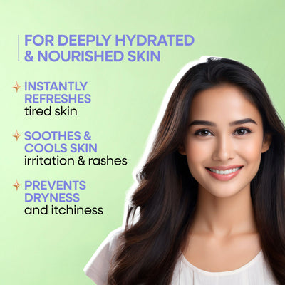 Nykaa Naturals Aloe Vera Gel - Hydrates & Soothes Skin, Repairs and Nourishes Hair for Healthy Glow