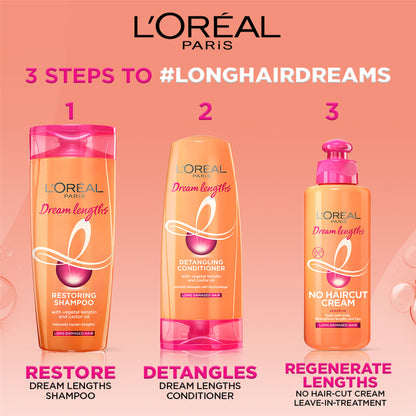 L'Oreal Paris Dream Lengths Detangling Conditioner For Long Damaged Hair
