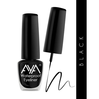 AYA 24 Hrs Long Lasting & Waterproof Eyeliner - Black