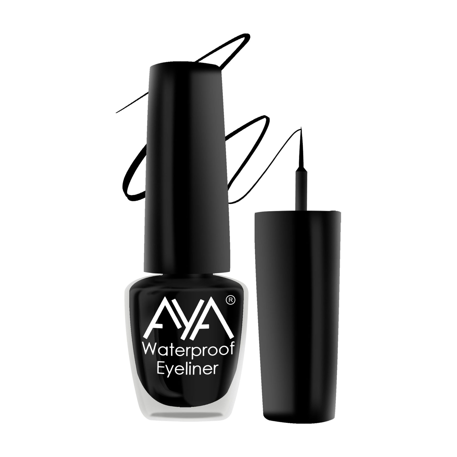 AYA 24 Hrs Long Lasting & Waterproof Eyeliner - Black