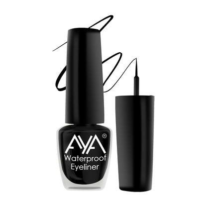 AYA 24 Hrs Long Lasting & Waterproof Eyeliner - Black