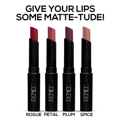 Renee Cosmetics Very Matte Lipstick - Spice