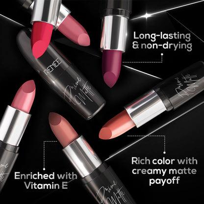 Renee Prime Matte Lipstick - 02 Rustic Red