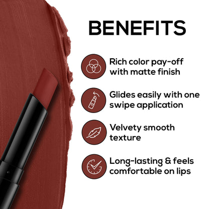 Renee Cosmetics Very Matte Lipstick - 03 Toffee Touch