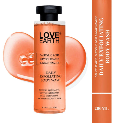 Love Earth Daily Exfoliating Body Wash