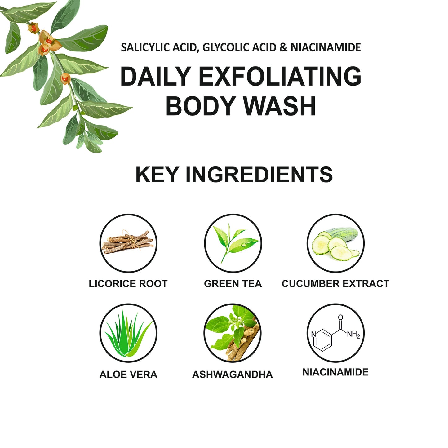 Love Earth Daily Exfoliating Body Wash