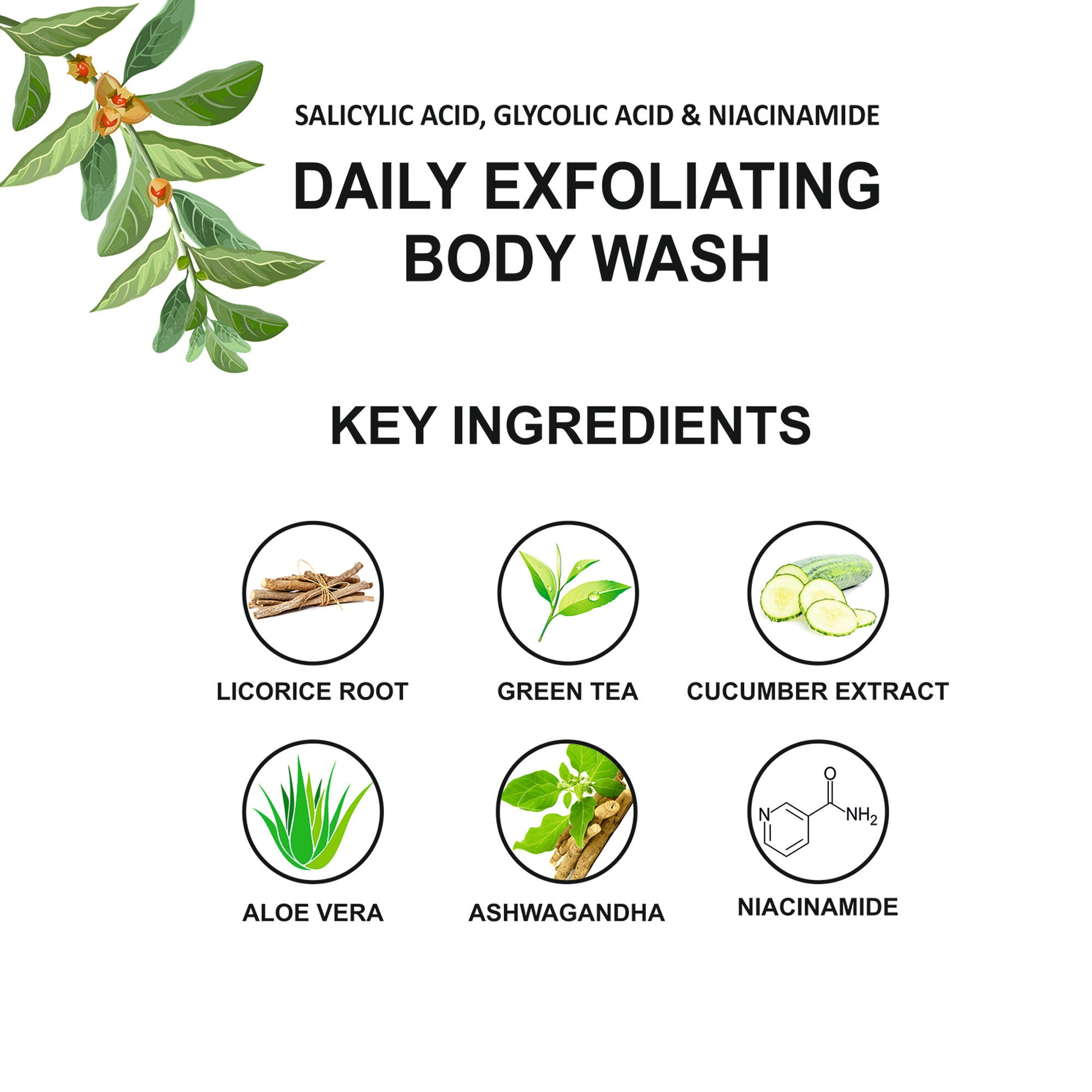 Love Earth Daily Exfoliating Body Wash