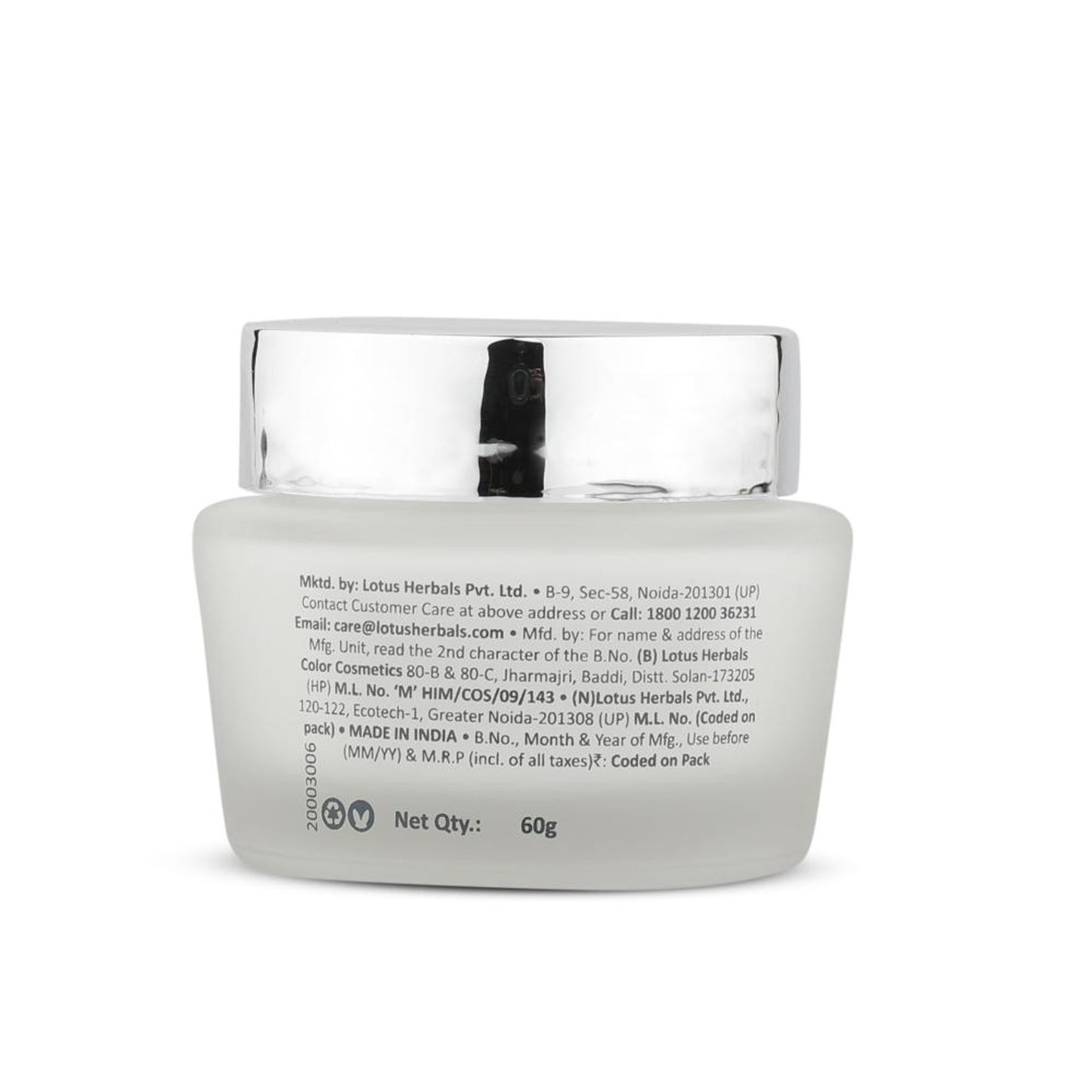 Lotus Herbals WhiteGlow Skin Whitening & Brightening Gel Cream|With Niacinamide|All Skin Types
