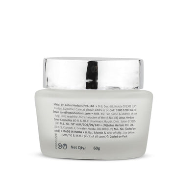 Lotus Herbals WhiteGlow Skin Whitening & Brightening Gel Cream|With Niacinamide|All Skin Types