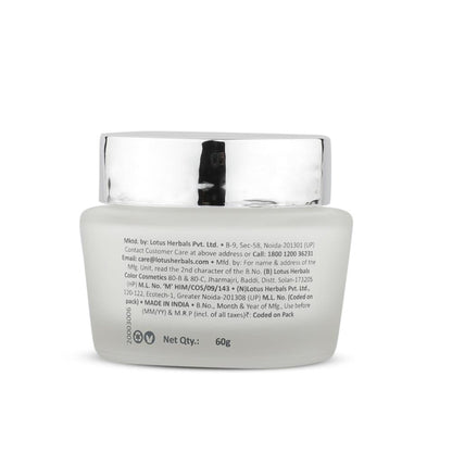 Lotus Herbals WhiteGlow Skin Whitening & Brightening Gel Cream|With Niacinamide|All Skin Types