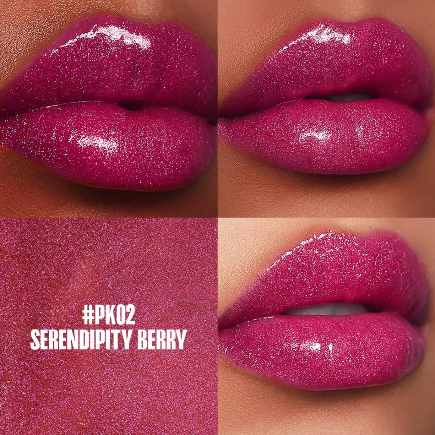 Focallure FA-L27 Star-Studded Lip Gloss - Serendipity Berry