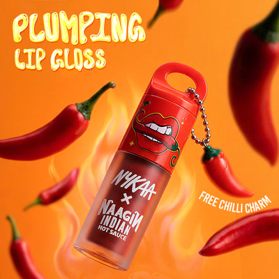 Nykaa Cosmetics X Naagin Hot Sauce Plumping Lip Gloss