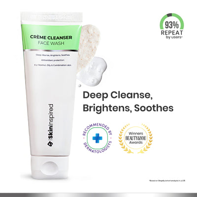 SkinInspired Creme Cleanser Facewash