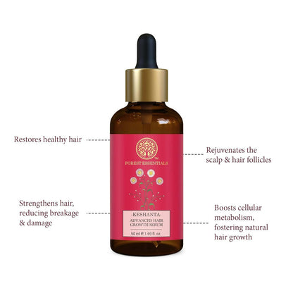 Forest Essentials Keshanta Advanced Hair Growth Serum - Indyancart