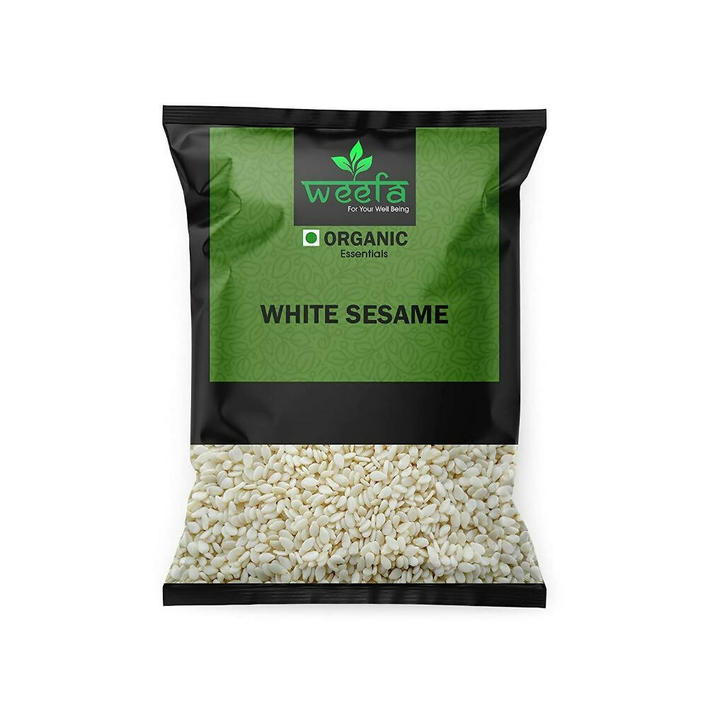 Weefa Organic White Sesame Safed Till Seeds