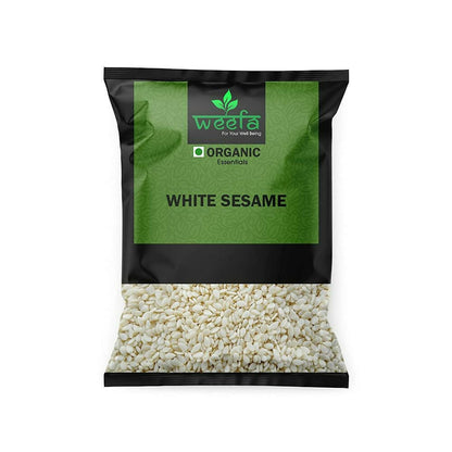 Weefa Organic White Sesame Safed Till Seeds