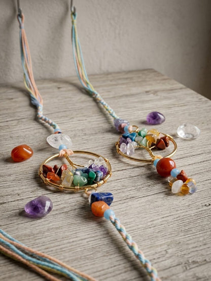 Anouk Set Of 2 Artificial Stones Bhaiya Bhabhi Rakhi With Roli Chawal Chandan Mishri