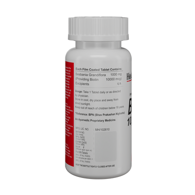 HealthAid Biotin 10000 mcg Tablets