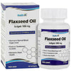 HealthVit Flaxseed Oil Softgel Capsules
