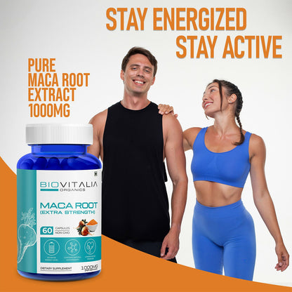 Biovitalia Organics Maca Rootcapsule Capsules