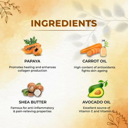 Astaberry Papaya Sunscreen Creme SPF 50 - Indyancart