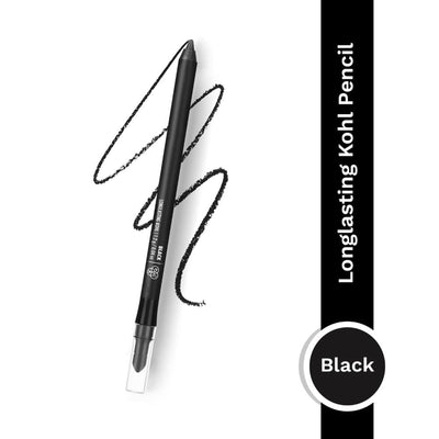 PAC Longlasting Kohl Pencil - Waterproof Intense Payoff, One Swipe Application - Black