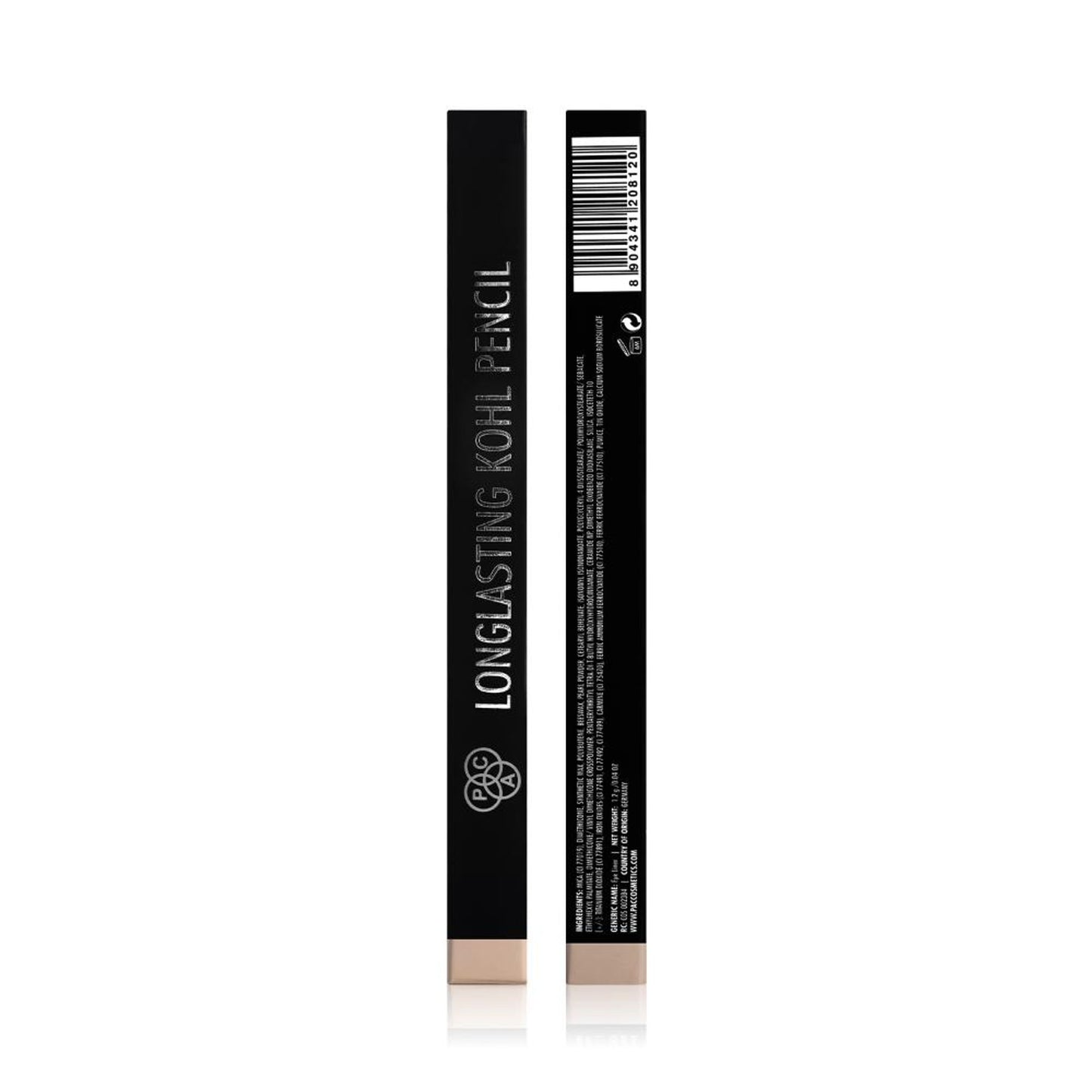 PAC Longlasting Kohl Pencil - Waterproof Intense Payoff, One Swipe Application - Skin